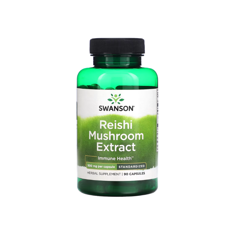 Reishi Mushroom Extract, 500mg - 90 caps