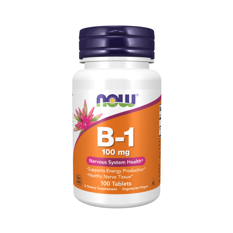 Vitamin B-1 Thiamine, 100mg - 100 tablets