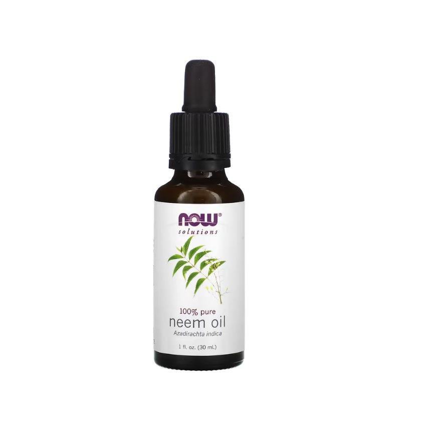 Neem Oil, 100% Pure - 30 ml. - NOW Foods