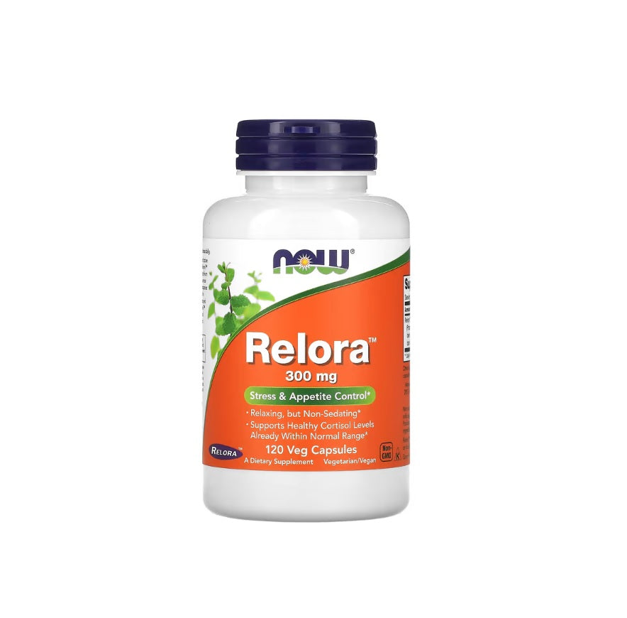 Relora, 300mg - 120 vcaps - NOW Foods