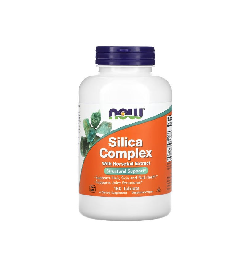 Silica Complex with Horsetail Extract - 180 tablets - NOW Foods