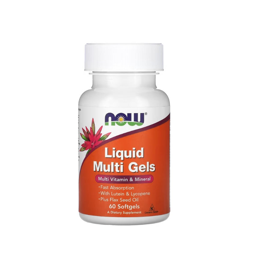 Liquid Multi Gels - 60 softgels - NOW Foods