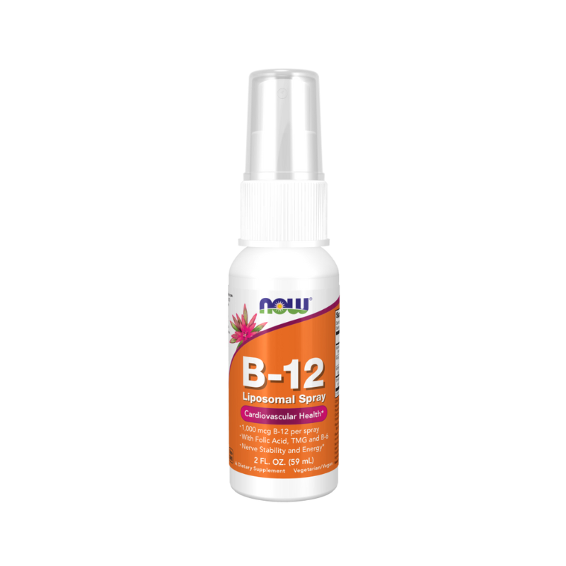 Vitamina B-12, Spray Liposomal - 59 ml.