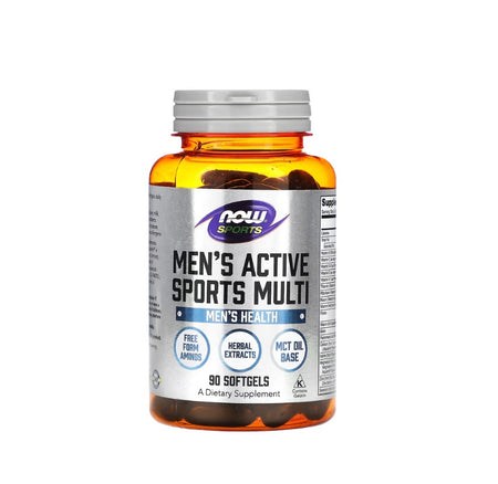 Men's Active Sports Multi - 90 softgels - Now Foods