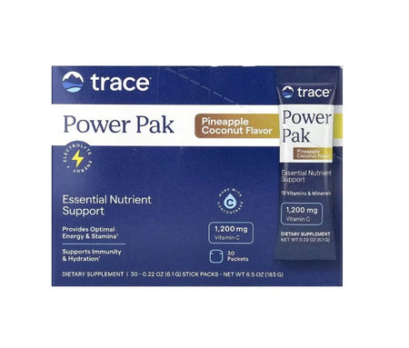 Electrolyte Stamina Power Pak, Pineapple Coconut - 30 packets - Trace Minerals