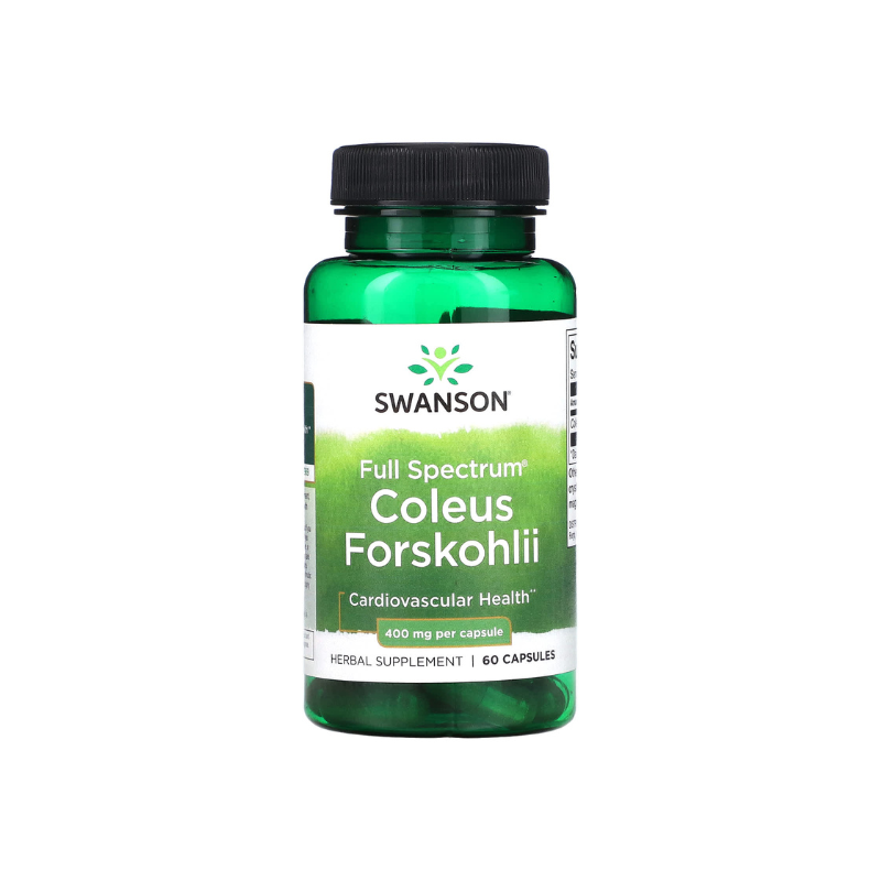 Full Spectrum Coleus Forskohlii, 400mg - 60 caps - Swanson