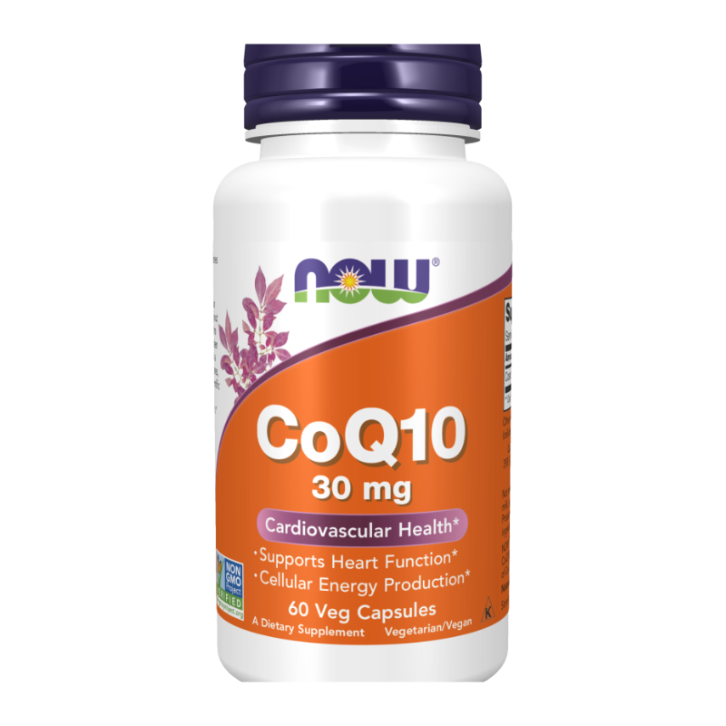 CoQ10, 30mg - 60 cápsulas
