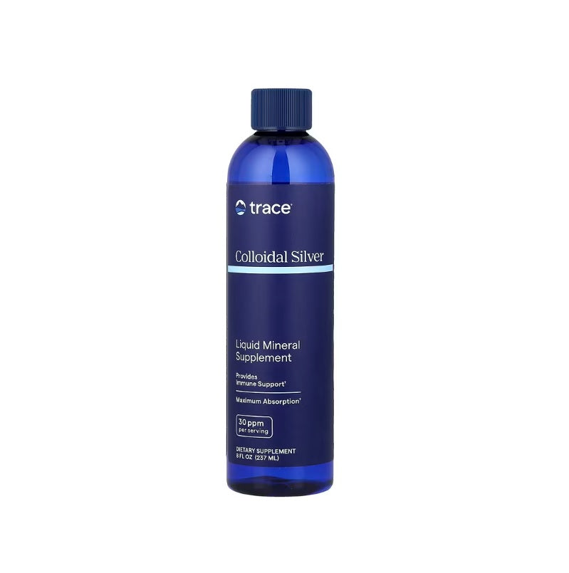 Colloidal Silver, 30ppm - 237 ml. - Trace Minerals