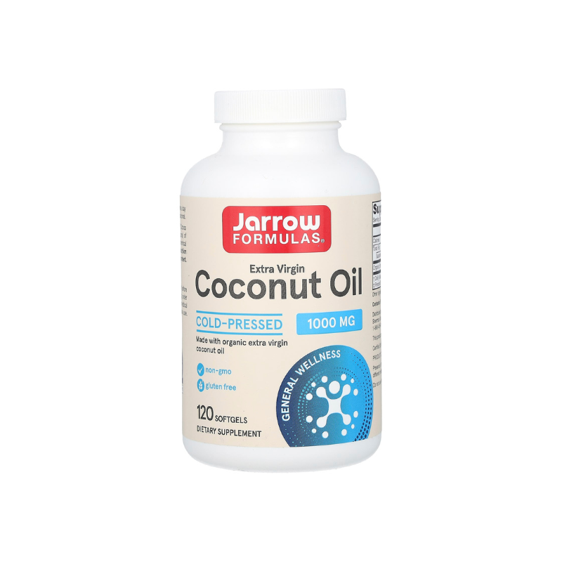 Coconut Oil Extra Virgin, 1000mg - 120 softgels - Jarrow Formulas