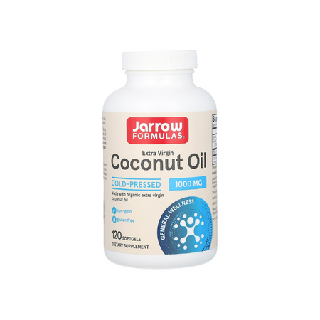 Coconut Oil Extra Virgin, 1000mg - 120 softgels - Jarrow Formulas