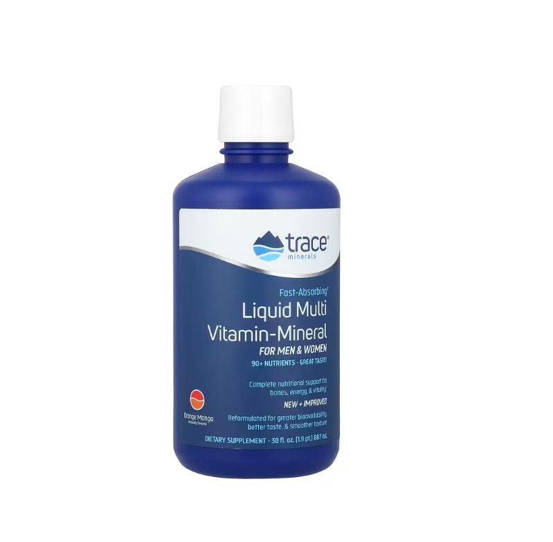 Liquid Multi Vitamin-Mineral, Orange-Mango - 887 ml. - Trace Minerals