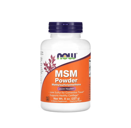 MSM Methylsulphonylmethane, Powder - 227 grams -NOW Foods