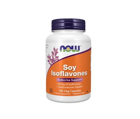 Soy Isoflavones - 120 vcaps - NOW Foods