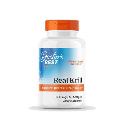 Real Krill, 350mg 60 softgels - Doctor's Best