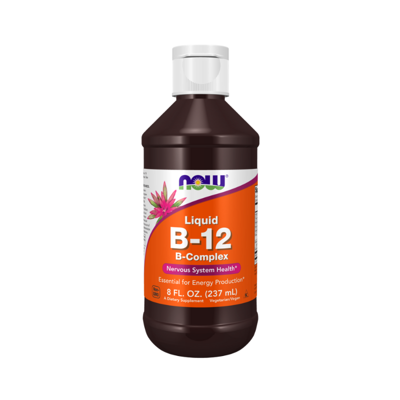 Vitamina B-12 Complejo B Líquido - 237 ml.