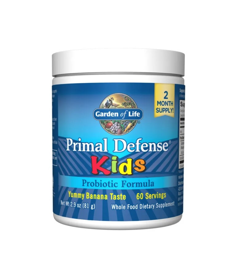 Primal Defense Kids, Banana - 81 grams - Garden of Life