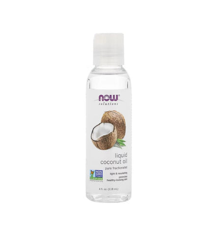 Coconut Oil, Liquid Pure Fractionated - 118 ml. - Now Foods