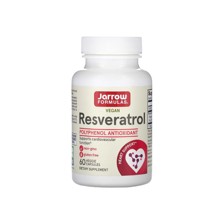 Resveratrol, 100mg - 60 vcaps - Jarrow Formulas