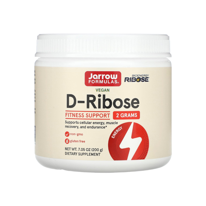 D-Ribose, Powder - 200 grams - Jarrow Formulas