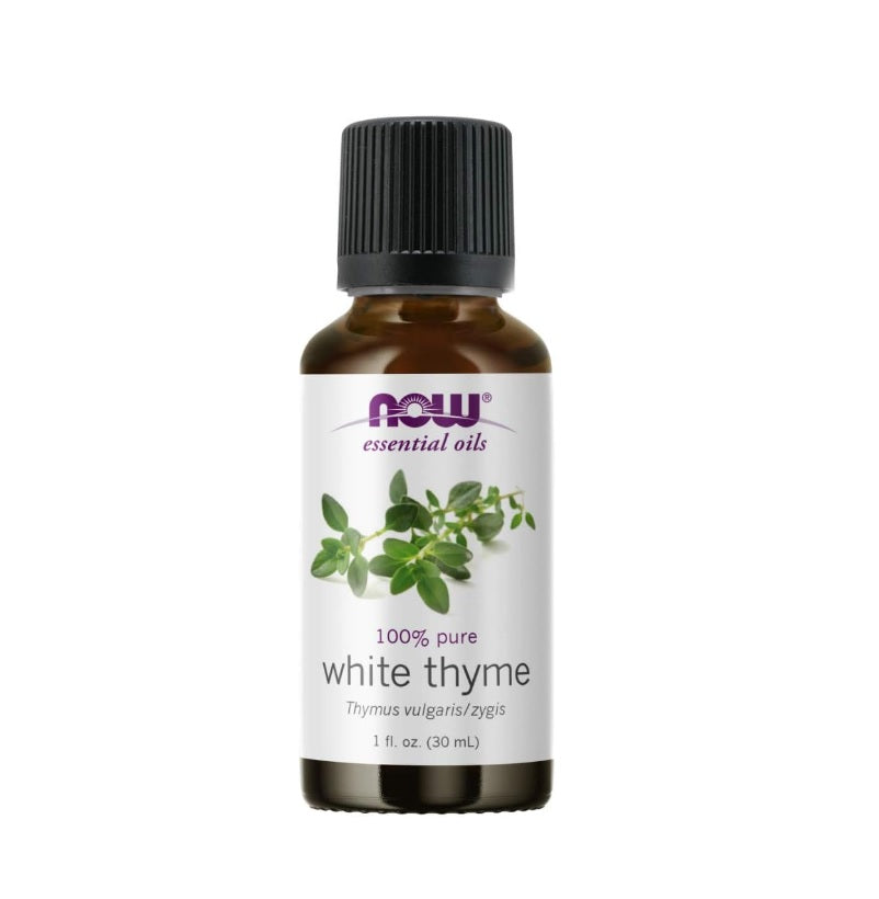 Essential Oil, White Thyme Oil - 30 ml. - Now Foods