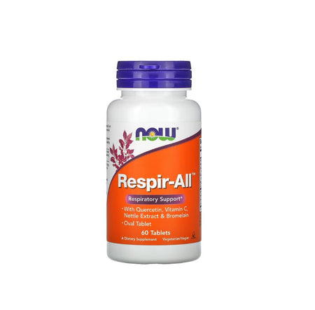 Respir-All, Allergy - 60 tablets - NOW Foods