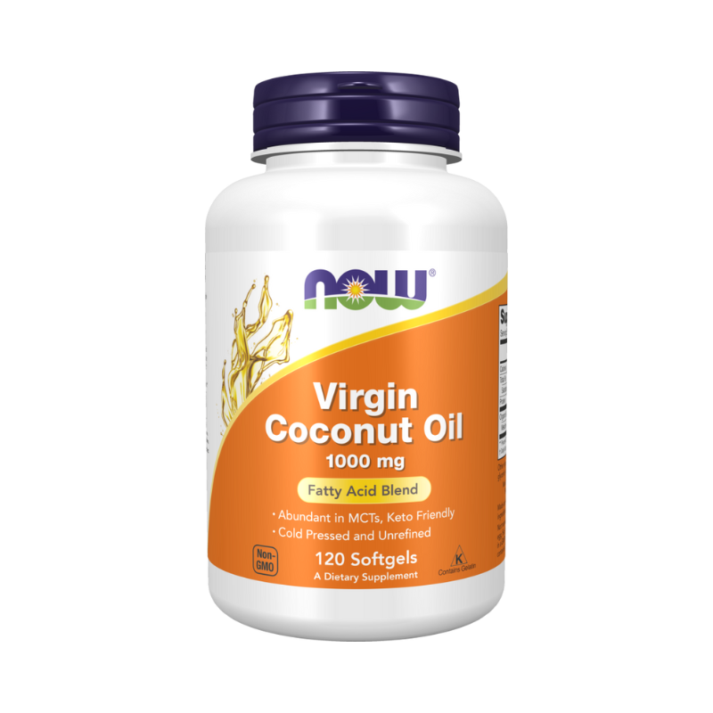 Virgin Coconut Oil, 1000mg - 120 softgels