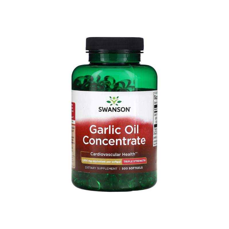 Garlic Oil Concentrate, 1500mg - 500 softgels - Swanson