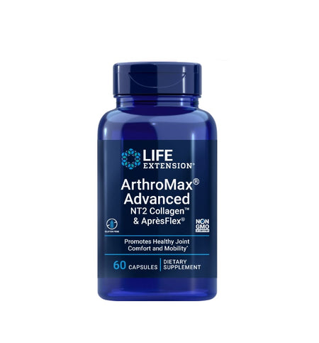 ArthroMax Advanced, NT2 Collagen &amp; ApresFlex - 60 caps - Life Extension