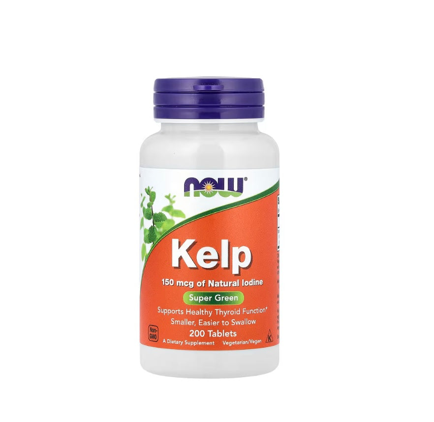 Kelp, 150mcg - 200 tablets&nbsp;- NOW Foods