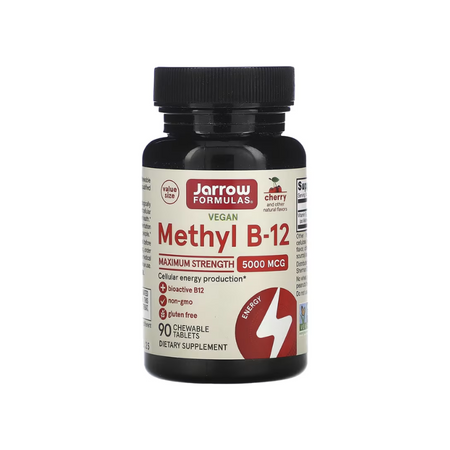 Methyl B-12, 5000mcg (Cherry) - 90 chewable tabs