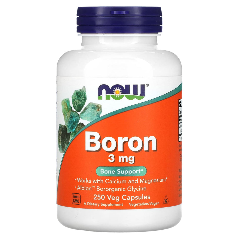 Boro, 3 mg - 250 cápsulas