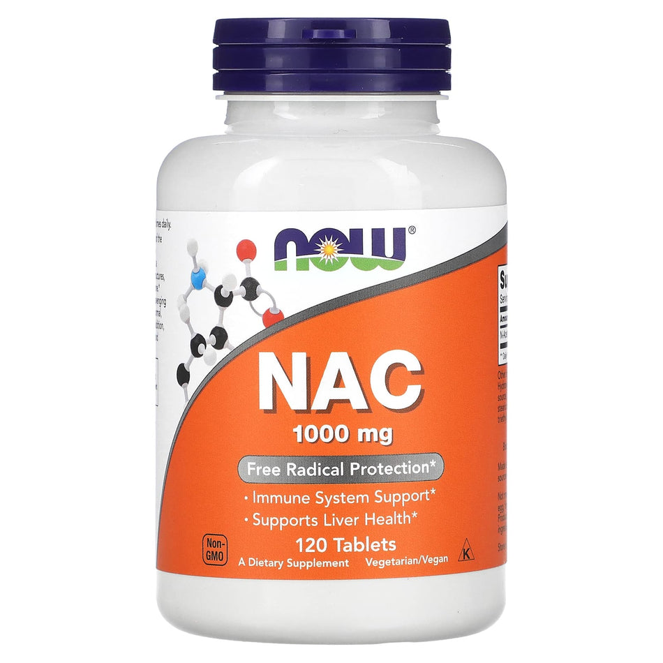 NAC, 1000mg - 120 tablets