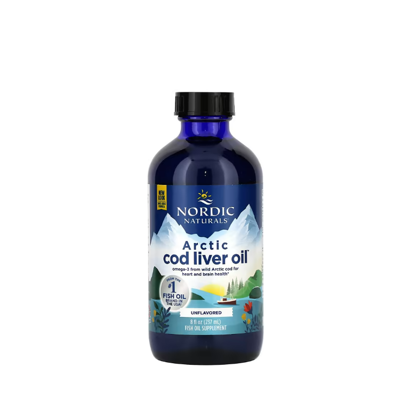 Arctic Cod Liver Oil, 1060mg Unflavored 237 ml - Nordic Naturals
