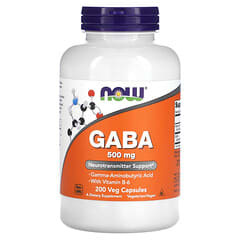 GABA with Vitamin B6, 500mg - 200 vcaps