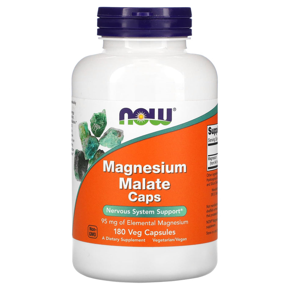 Magnesium Malate Caps - 180 vcaps