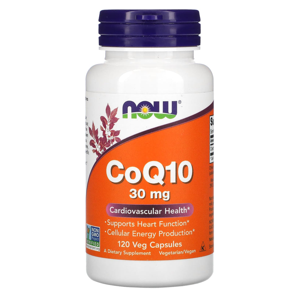 CoQ10, 30mg - 120 cápsulas