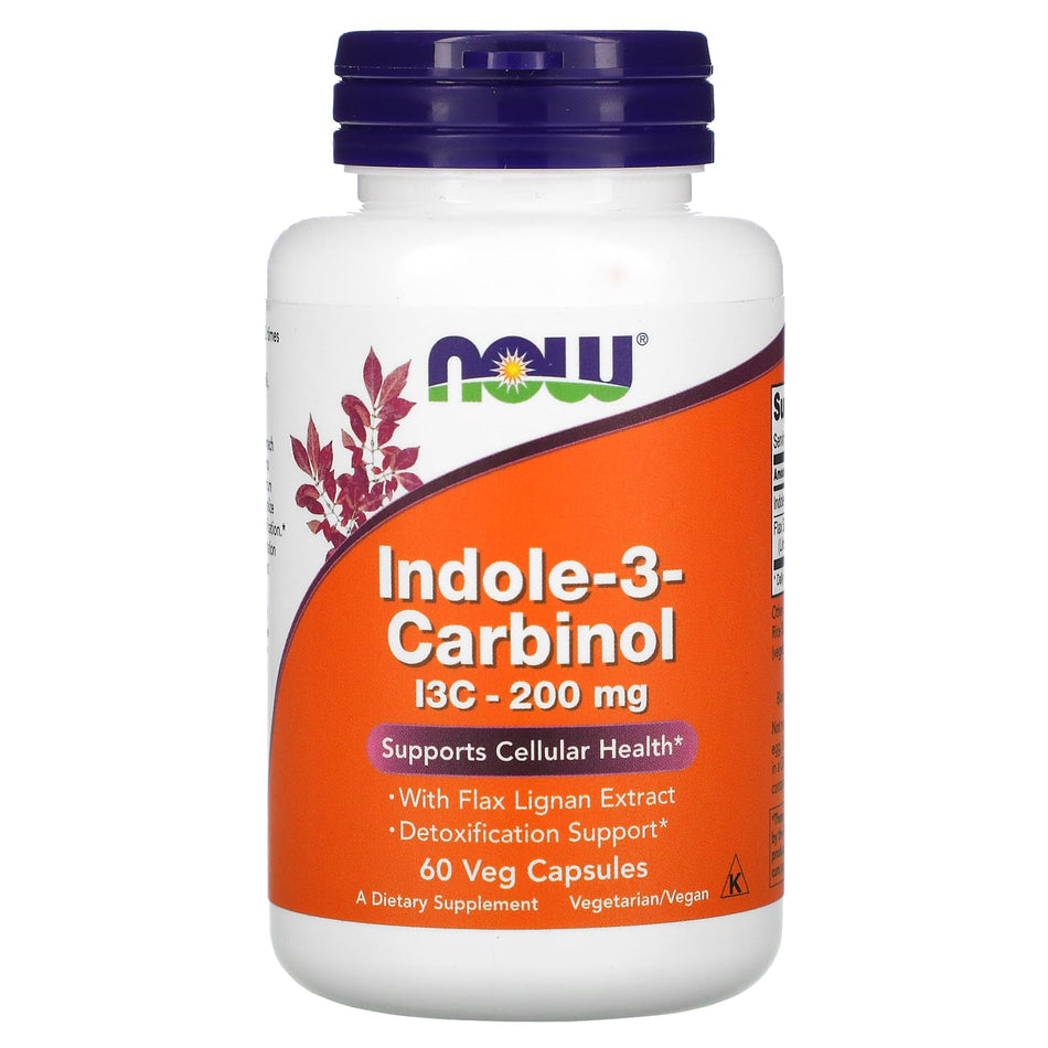 Indolo-3-carbinolo (I3C), 200 mg - 60 vcaps