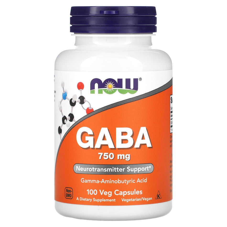 GABA, 750 mg - 100 capsule
