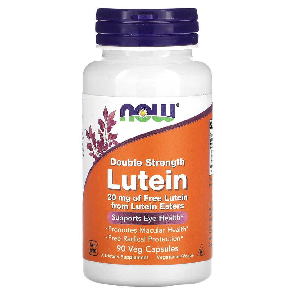 Luteína, 20 mg de doble potencia - 90 cápsulas