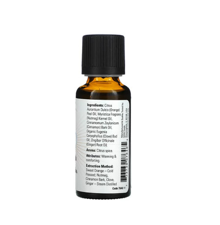 Essential Oil, Spiced Cider - 30 ml. - Now Foods