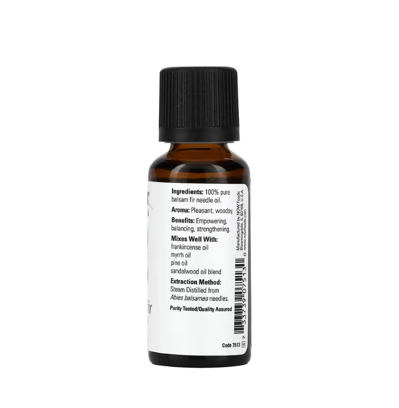 Essential Oil, Balsam Fir Needle Oil - 30 ml. - Now Foods