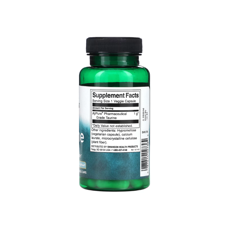 Taurine, 1000mg - 60 vcaps