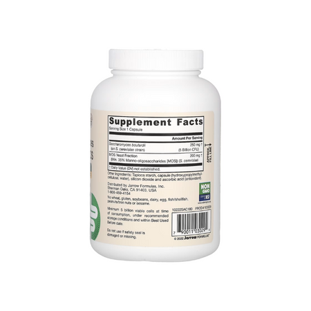 Saccharomyces Boulardii + MOS - 180 vcaps - Jarrow Formulas