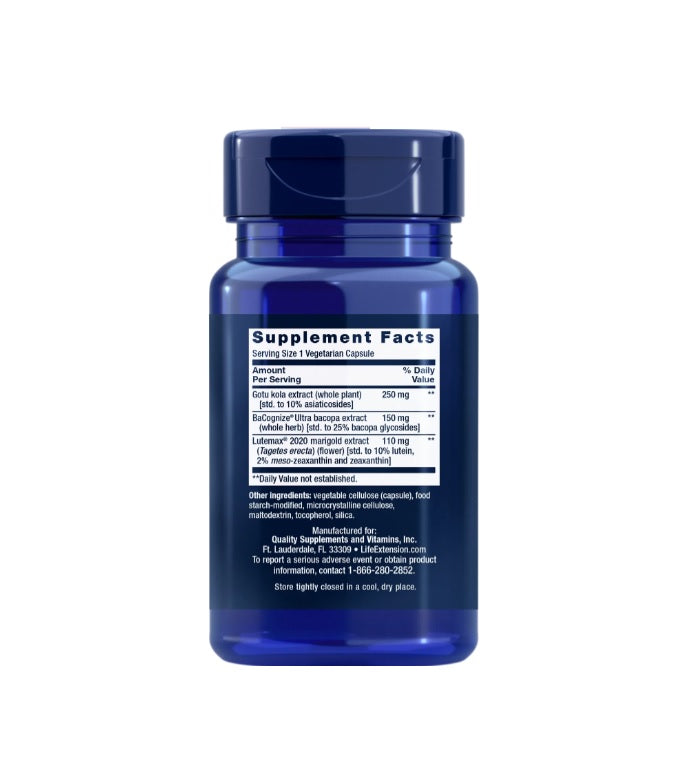 Quick Brain Nootropic - 30 vcaps Life Extension