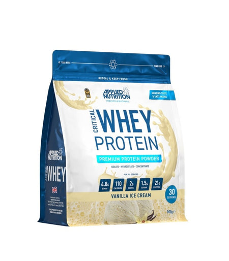 Critical Whey, Vanilla Ice Cream - 900 grams - Applied Nutrition