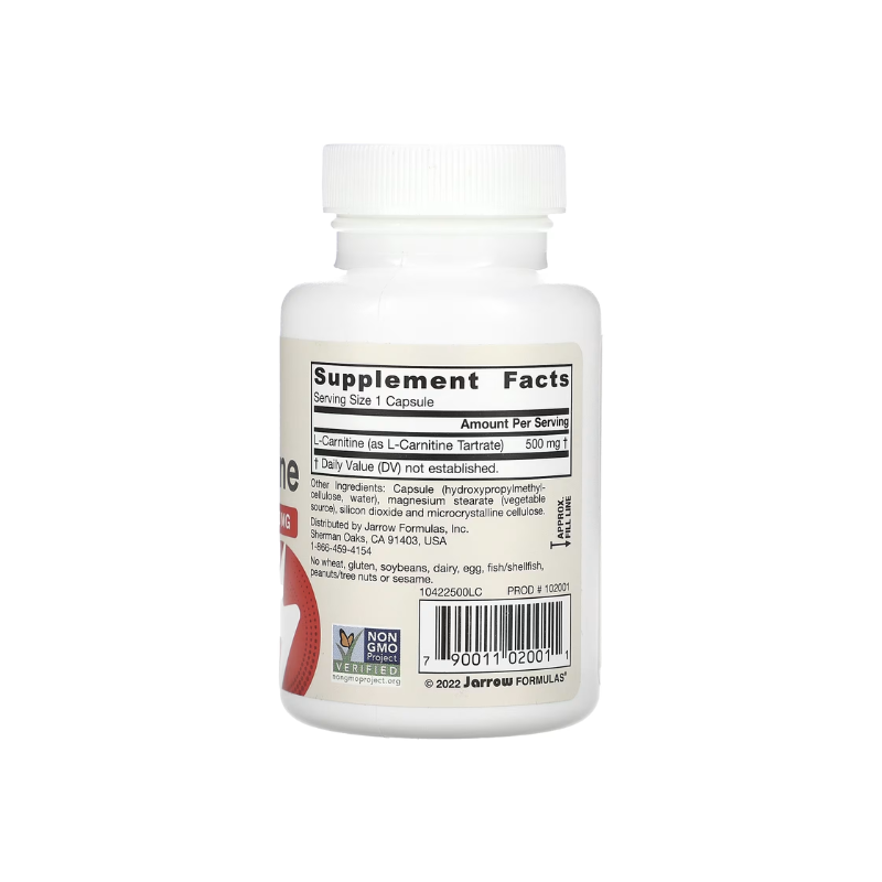 L-Carnitine, 500mg - 50 caps