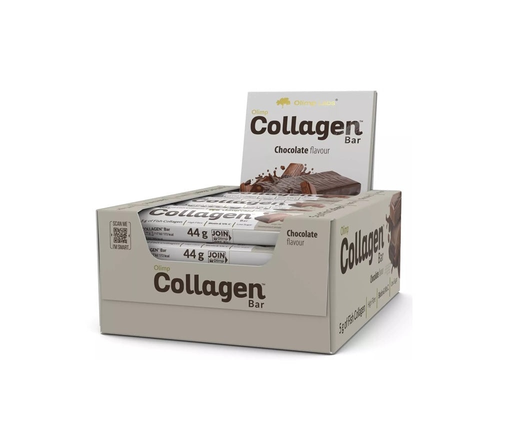 Collagen Bar, Chocolate (EAN 5901330094019) - 25 x 44g - Olimp Nutrition