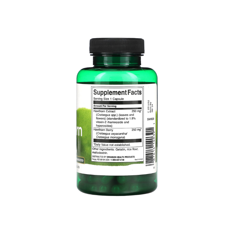 Hawthorn Extract, 500mg - 120 caps - Swanson