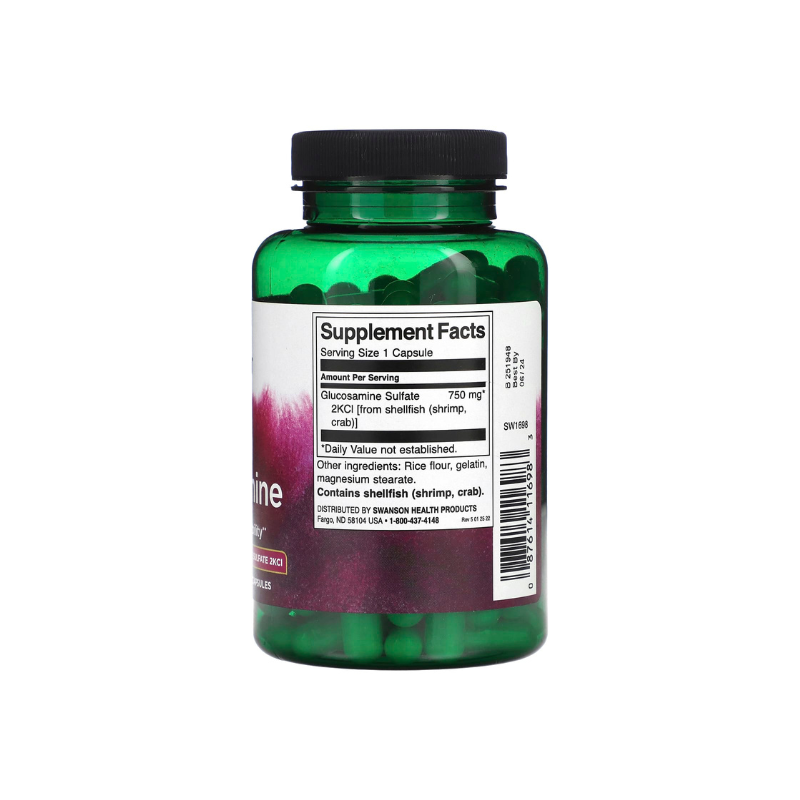 Mega Glucosamine, 750mg - 120 caps - Swanson