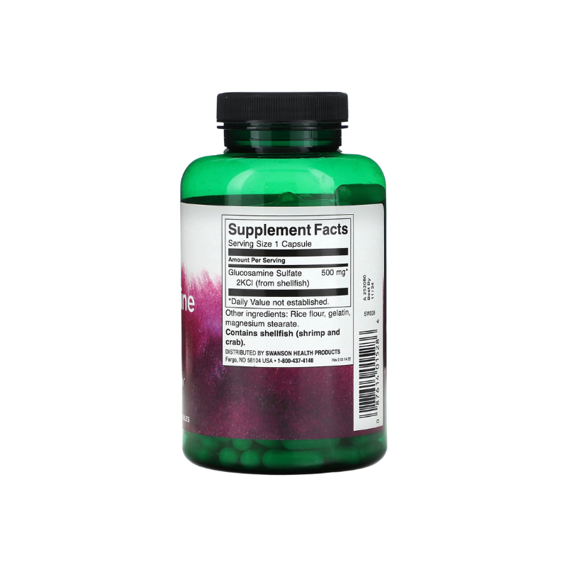 Glucosamine Sulfate 2KCl, 500mg - 250 caps - Swanson